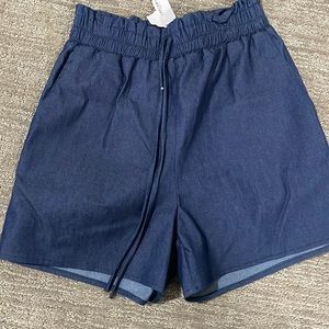 Blue shorts size small. Nicer than Jean shorts